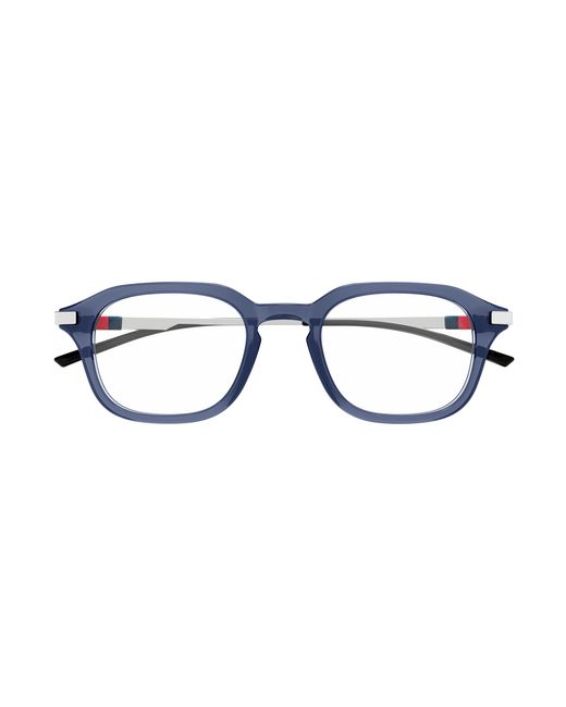 Gucci Black Gg1891O 004 Optical Frames Acetate Transparent Squared for men