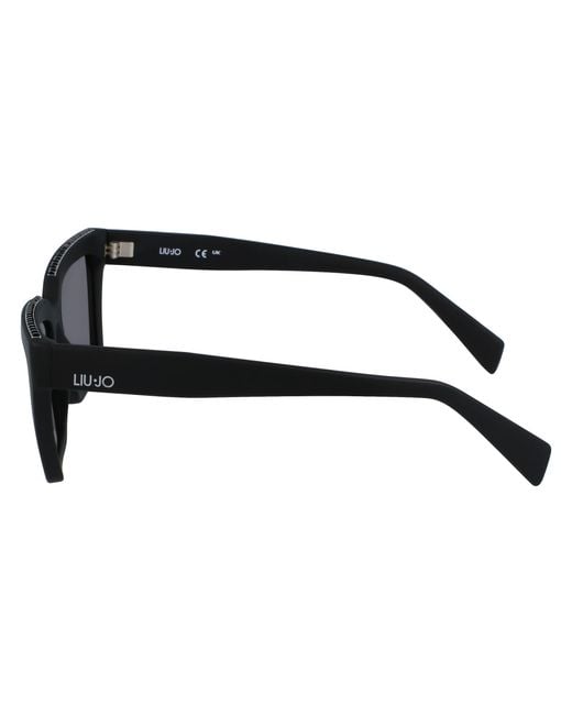 Liu Jo Black Lj793Sr 002 Sunglasses Bio-Inject Squared Normal