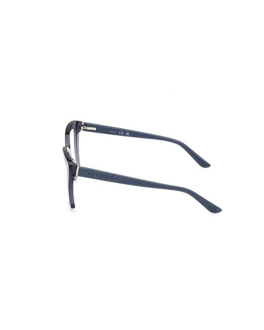 Guess Black Gu50173 090 Optical Frames Acetate Geometric Normal