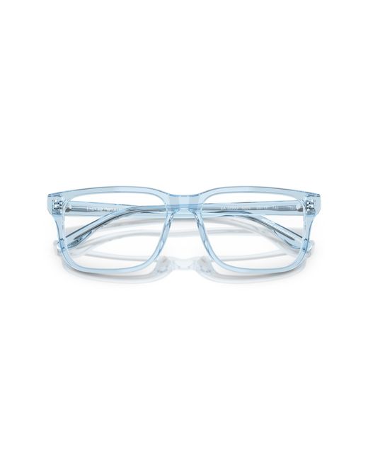 Emporio Armani Black Ea3250U 6204 Optical Frames Acetate Squared Normal for men