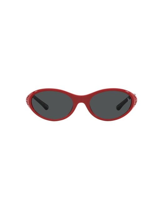 Polo Ralph Lauren Black Ph4197U 609187 Sunglasses Injected Round Normal for men
