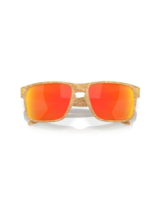 Oakley Black Oo9102 Holbrook 9102Y8 Sunglasses O_Matter Squared Polarized Prizm for men