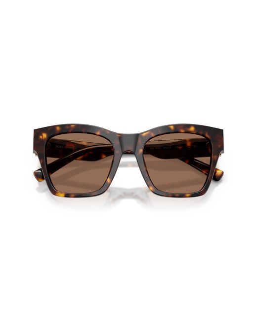 Dolce & Gabbana Black Dg4512 502/73 Sunglasses Acetate Squared Normal