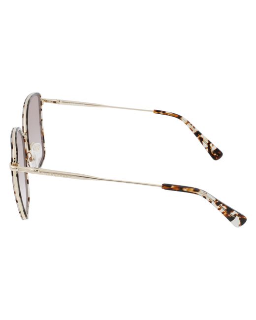 Longchamp Black Lo685S 736 Sunglasses Metal Squared Photochromatic