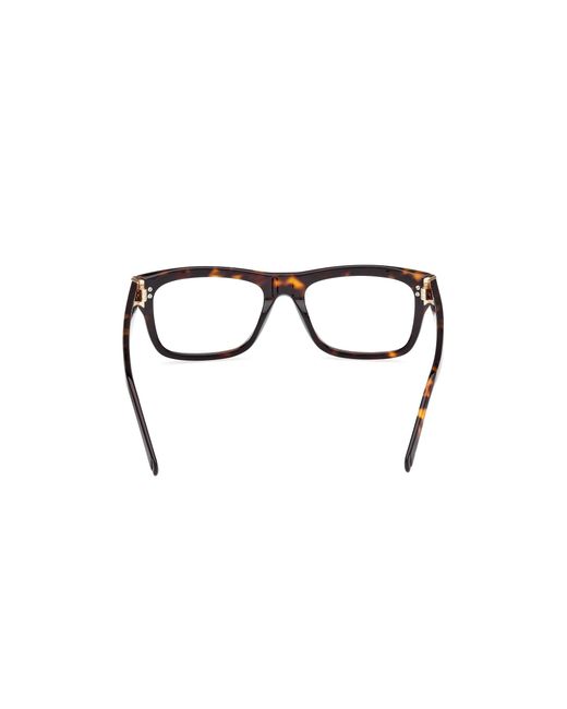 Guess Black Gu50189 052 Optical Frames Acetate Squared Normal for men