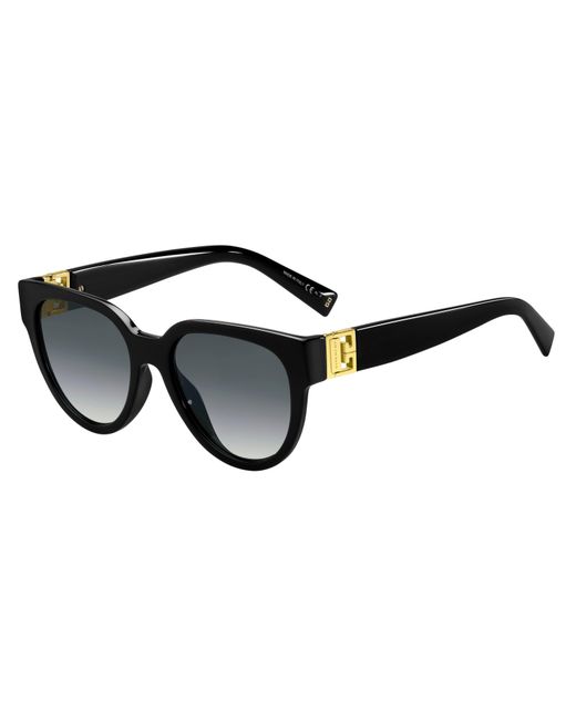 Givenchy Black Gv 7155/G/S 807/9O Sunglasses Acetate Round Normal Shaded