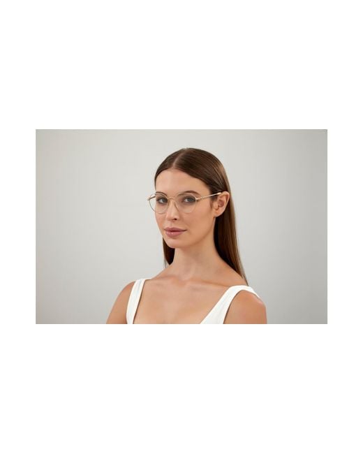 Gucci Black Gg1145O 003 Optical Frames Metal Round