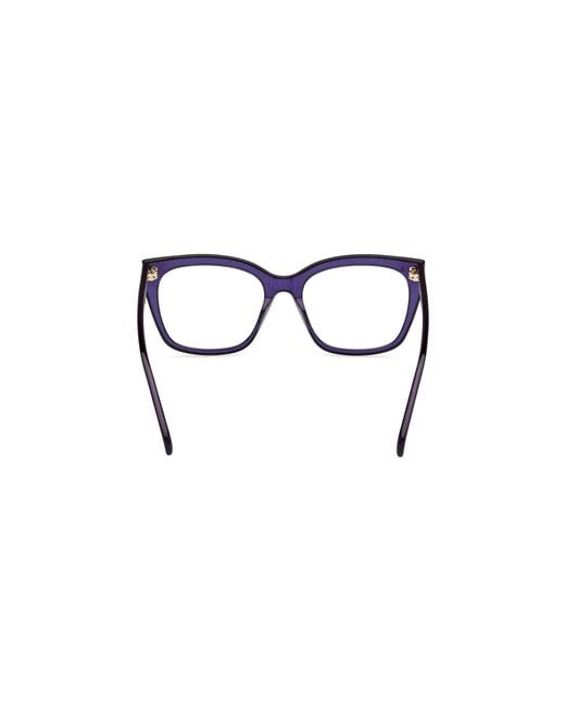 Emilio Pucci Black Ep5251 092 Optical Frames Acetate Squared Normal