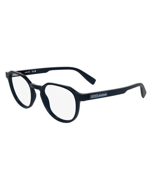 Lacoste Black L2980 N 001 Optical Frames Bio-Injected Squared Normal for men