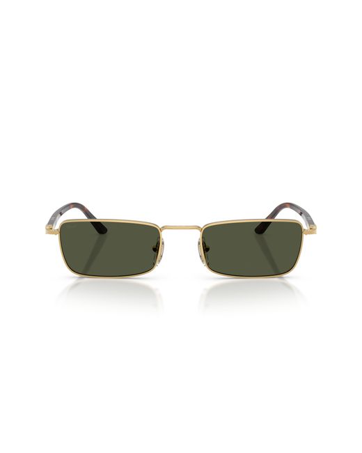 Persol Green Po1025S 515/31 Sunglasses Metal Squared Normal