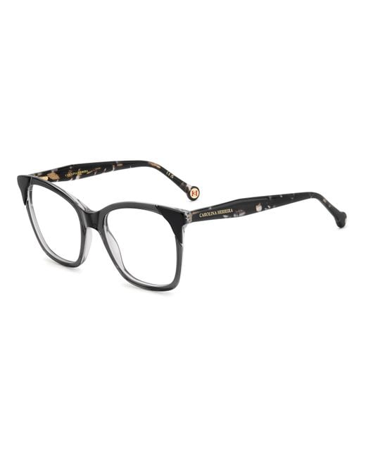 Carolina Herrera Black Her 0290 R6S Optical Frames Acetate Squared Normal