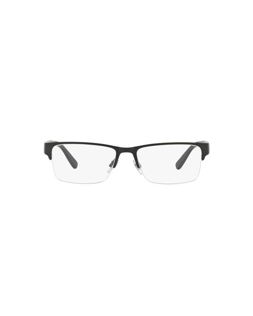 Polo Ralph Lauren Black Ph1164 9038 Optical Frames Metal Squared Normal for men
