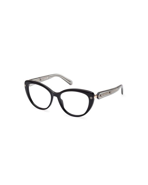 Swarovski Black Sk5477 001 Optical Frames Outlet Acetate Cat Eye Normal