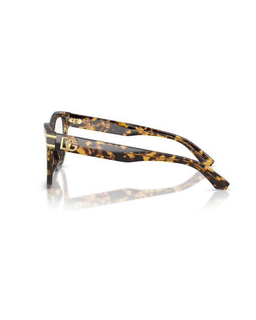 Dolce & Gabbana Black Dg3418 3330 Optical Frames Acetate Butterfly Normal