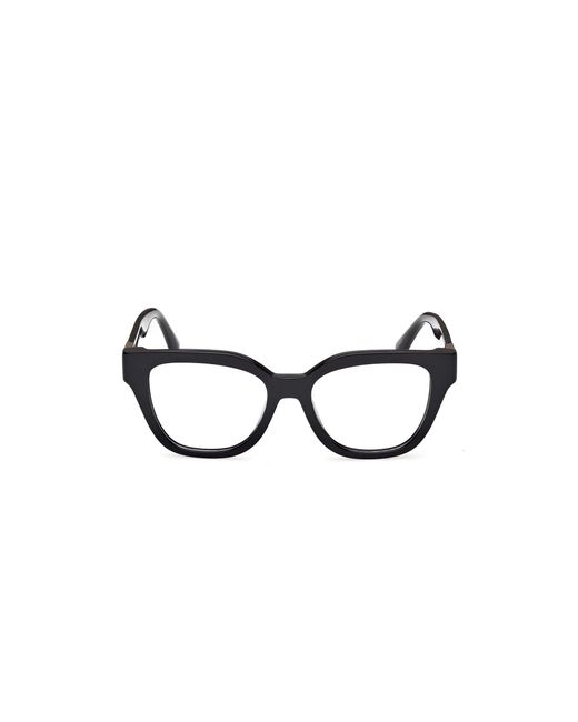 MAX&Co. Black Mo5193 001 Optical Frames Acetate Squared Normal