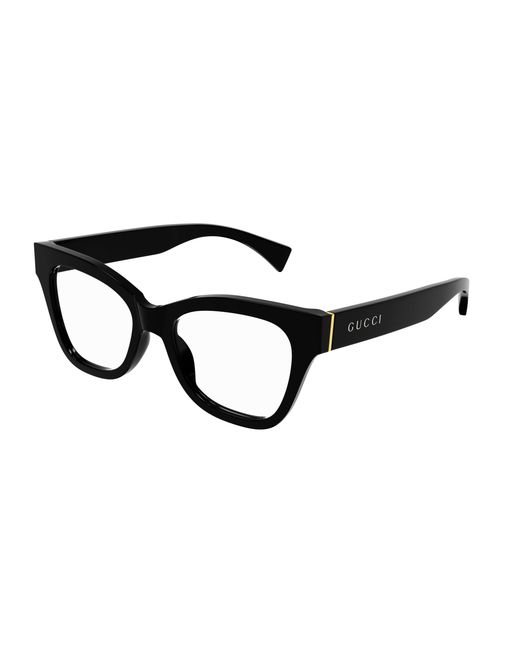 Gucci Black Gg1133O 001 Optical Frames Acetate Cat Eye