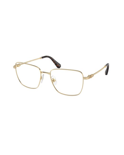 Swarovski Black Sk1003 4013 Optical Frames Metal Squared Normal