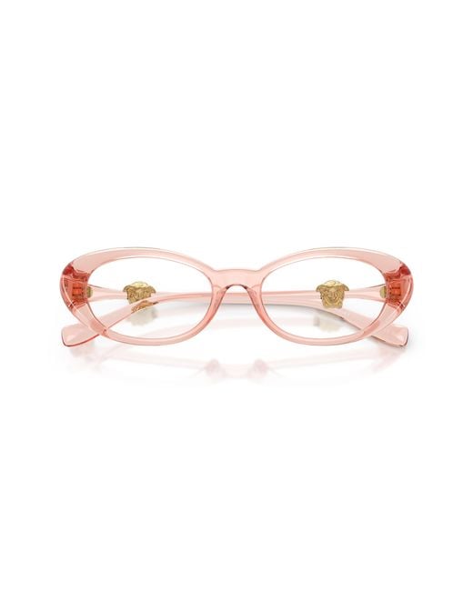 Versace Black Ve3381U 5541 Optical Frames Injected Round Normal