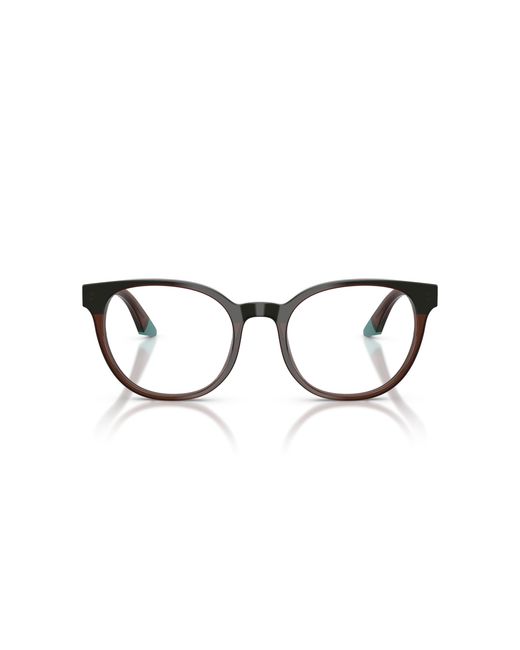 Emporio Armani Black Ea3274 6318 Optical Frames Acetate Round Normal