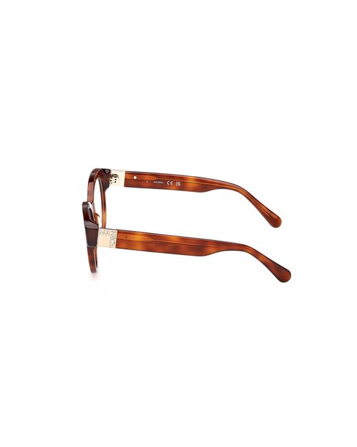 MAX&Co. Black Mo5192 052 Optical Frames Acetate Round Normal