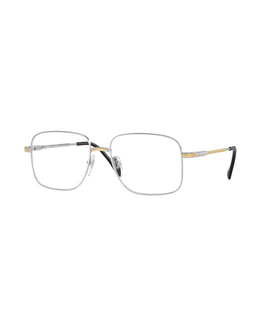 Sferoflex Black Sf2298 131 Optical Frames Metal Squared for men