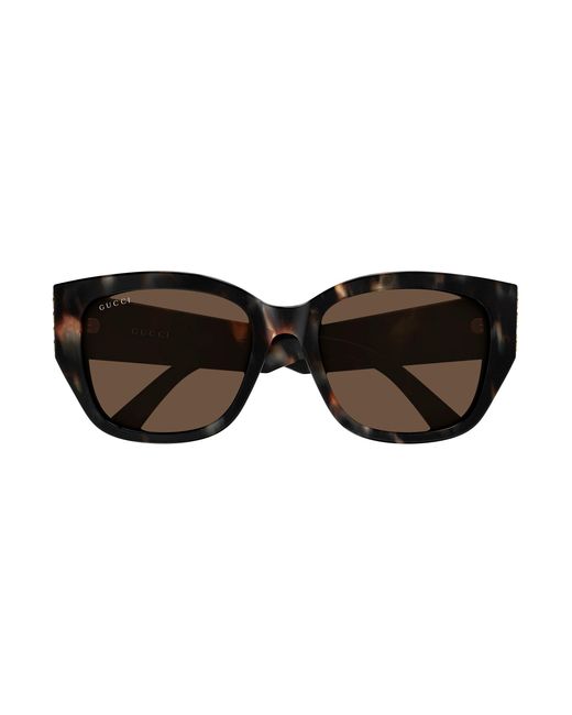 Gucci Black Gg2043Sa 003 Sunglasses Acetate Round