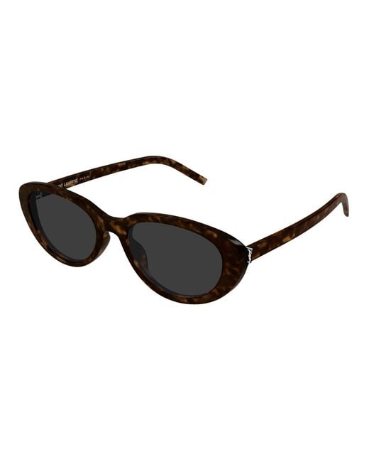 Saint Laurent Black Sl M154 002 Sunglasses Acetate Round