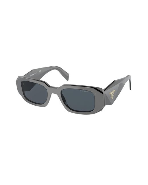 Prada Black Pr 17Ws 13N5S0 Sunglasses Acetate Squared Normal