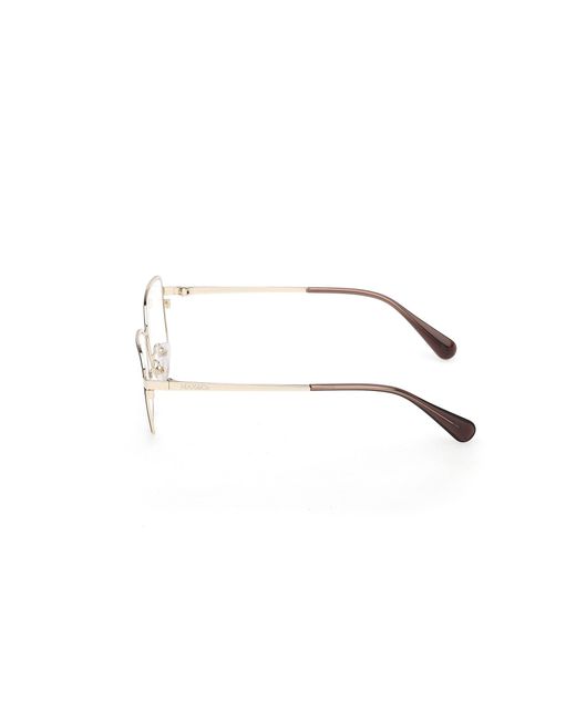 MAX&Co. Black Mo5197 032 Optical Frames Metal Squared Normal