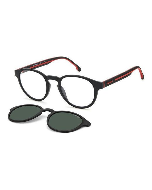 Carrera Black Ca 8066/Cs Oit/Uc Sunglasses Plastic Round Polarized for men