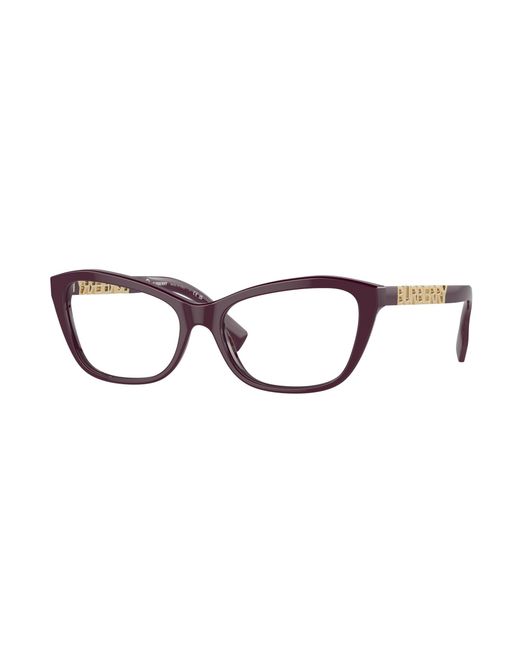 Burberry Black Be2392 3979 Optical Frames Acetate Transparent Cat Eye Normal