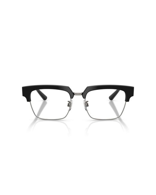 Dolce & Gabbana Black Dg4522 501/M3 Sunglasses Acetate Transparent Squared Transitions Photochromatic for men