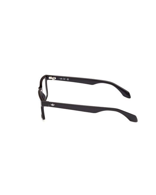 Adidas Black Or5087 001 Optical Frames Injected Squared Normal for men