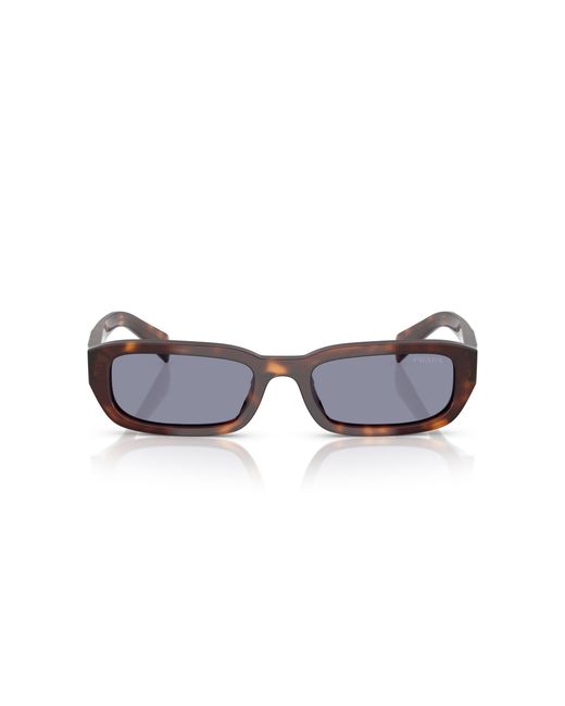 Prada Black Pr B06S 15W03N Sunglasses Acetate Squared Normal