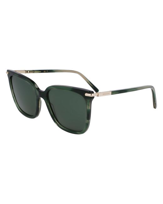 Ferragamo Black Sf2037S 315 Sunglasses Acetate Butterfly Normal
