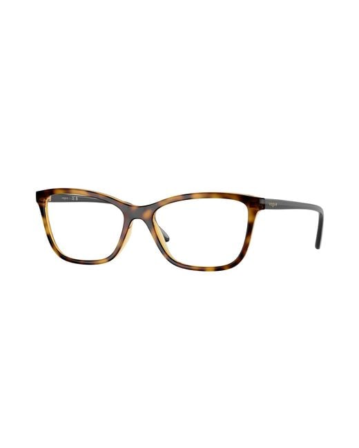 Vogue Eyewear Black Vo5603 2718 Optical Frames Nylon Butterfly Normal