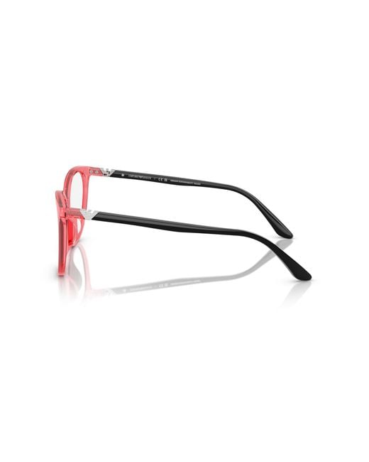 Emporio Armani Black Ea3249U 6198 Optical Frames Acetate Cat Eye Normal