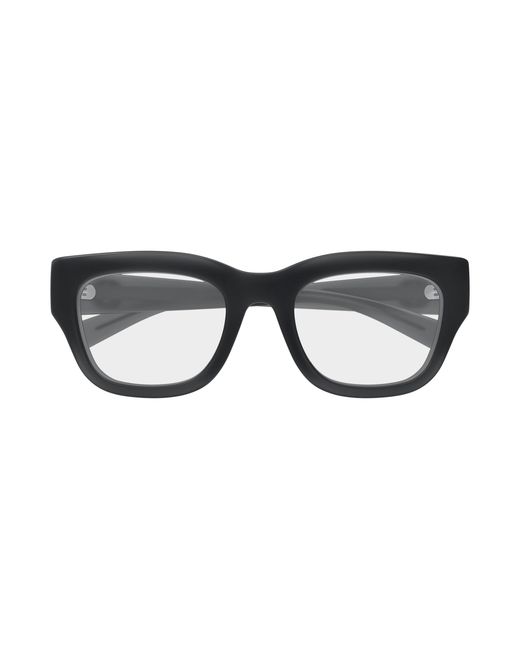 Gucci Black Gg1785O 001 Optical Frames Injected Transparent Squared