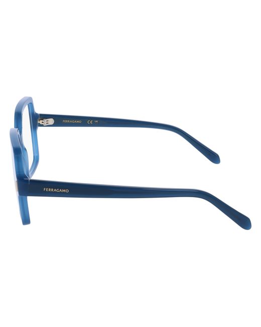 Ferragamo Black Sf3031 423 Optical Frames Acetate Squared Normal