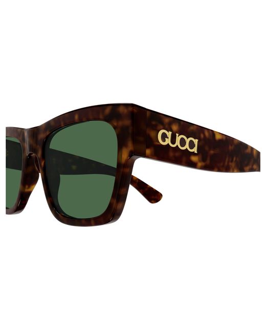 Gucci Green Gg1793S 002 Sunglasses Acetate Squared for men