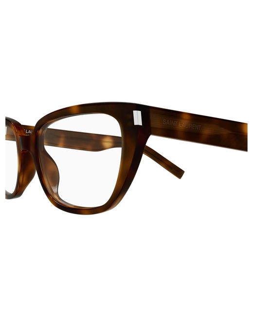 Saint Laurent Black Sl 896 003 Optical Frames Acetate Transparent Cat Eye