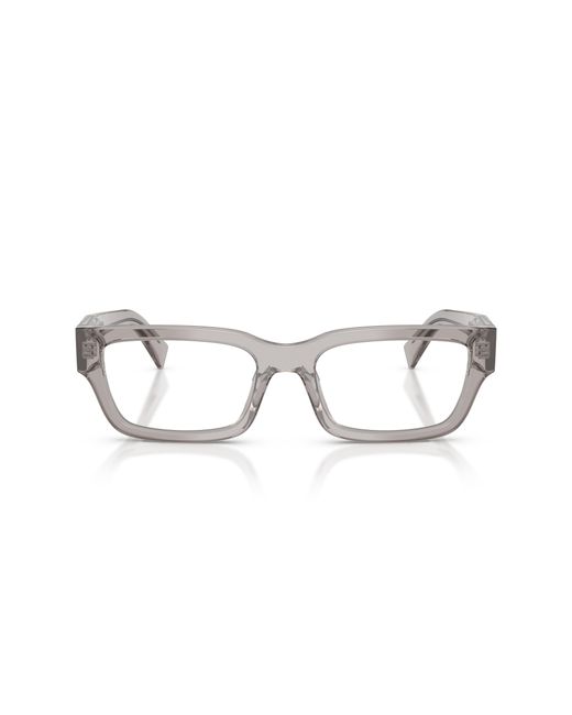 Prada Black Pr C02V 18J1O1 Optical Frames Acetate Pillow Normal for men