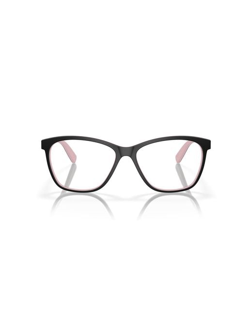 Oakley Black Ox8155 Alias 815503 Optical Frames O_Matter Transparent Round Normal