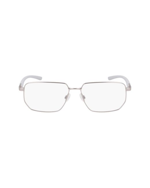 Nike Black 4317 045 Optical Frames Metal Squared Normal for men