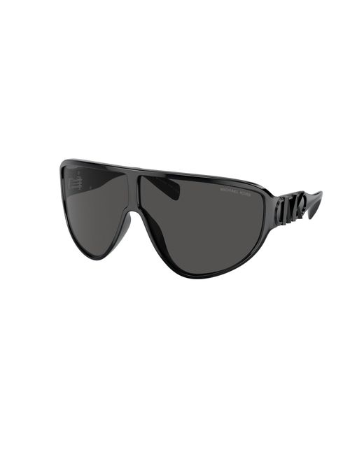 Michael Kors Black Mk2194 Empire Shield 300587 Sunglasses Injected Geometric Normal