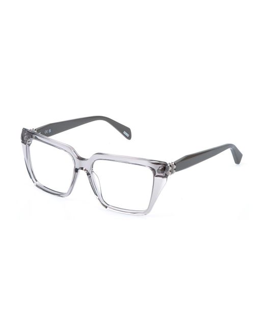 Police Black Vplr99 Enigma 1 04G0 Optical Frames Acetate Squared