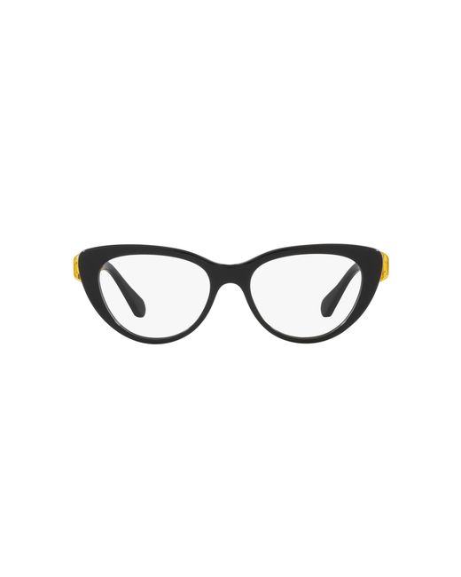 Swarovski Black Sk2005 1037 Optical Frames Acetate Transparent Cat Eye Normal