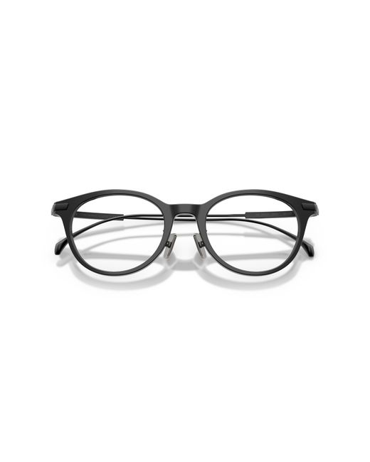 Moncler Black Me2022D 3002 Optical Frames Acetate Transparent Round Normal