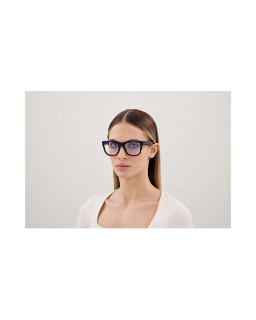 Saint Laurent Black Sl 816 Opt 001 Optical Frames Acetate Transparent Cat Eye