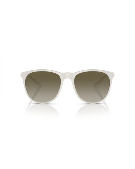 Emporio Armani Black Ea4210 53448E Sunglasses Injected Pantos Normal Shaded for men